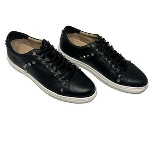 RON WHITE Studded Sneakers